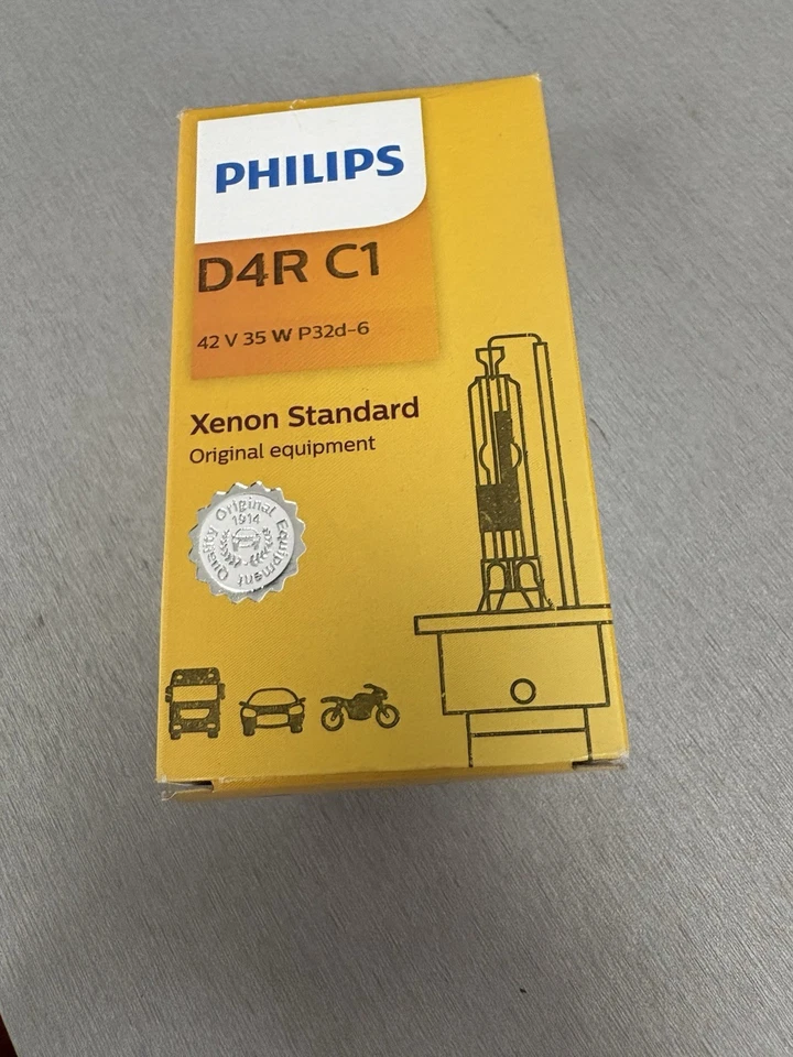Philips D4rc1 42406c1  HID Headlight Bulb New Old Stock - Image 2 of 4