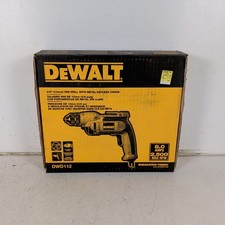 Taladro de empuñadura de pistola DEWALT DWD112 8,0 Amp 3/8" VSR con portabrocas sin llave