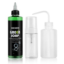Ultra Concentrated Green Soap Tattoo 10 oz with 120ml Foaming Bottle and 8 ...
