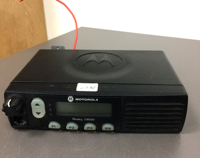 Motorola Radius CM300, VHF, 32 CH, 27 W, AAM50KQF9AA1AN, *BE AWARE