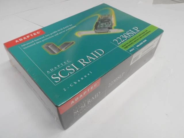 Adaptec 2-Channel Ultra 320 SCSI Raid Card ( 2120200-R 2230SLP ASR-2230SLP ) NEW - Image 2 of 4