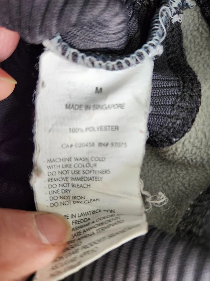 SAUCONY Mujer Gris Carbón Cuello Embudo Forrado de Vellón Pullover Sudadera Talla M Foto 4 de 4