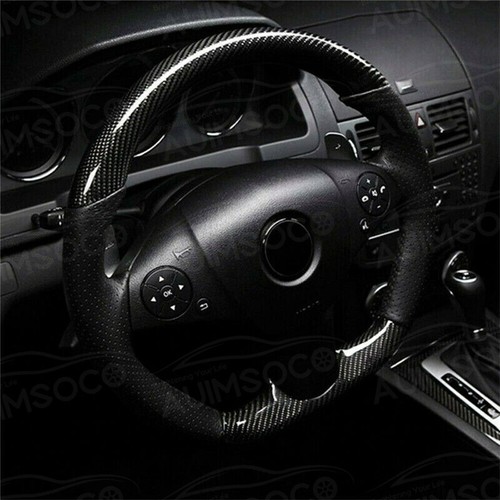 Black Carbon Fiber 12x60 inches 5Years Car Wrap Vinyl Roll with Air Release - Bild 7 von 12