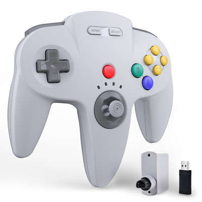 Wireless N64 Controller for N64/ Nintendo Switch PC Mac Win w