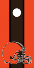 Cornhole Board Wraps Decals Vinyl Stickers Set of 2 - Cleveland Browns