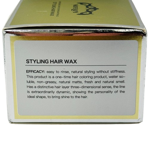 styling hair wax, non-greasy, easy to clean, natural matte exp: 6/5/26 - Picture 4 of 5