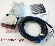 Reflective Infrared Photocell 12/24v PhotoEye Beam Sensor Sliding Gate Operators