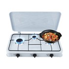 59*32*7cm Burner Gas Stove, 3 Burner Gas Cooktop Jk-003C New