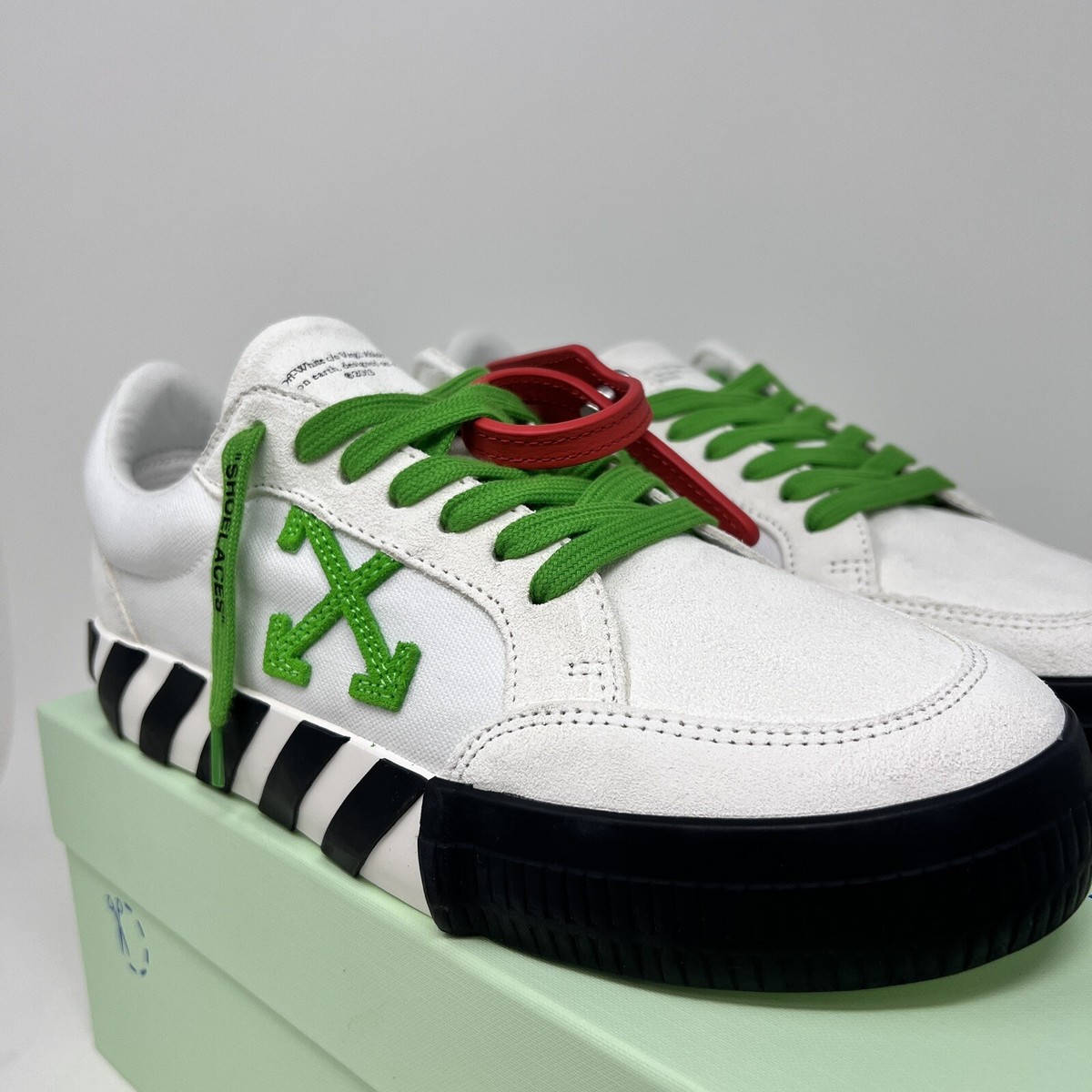 Off-White Vulcanized Men's Sneakers Size 40 EU / 7 US White