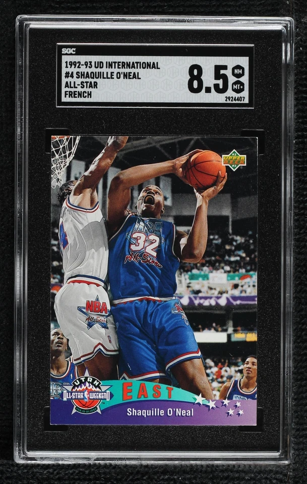 1992-93 Upper Deck International French - Shaquille O'Neal #4