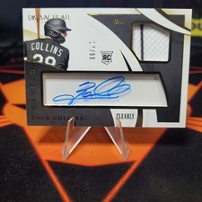 2020 Panini Immaculate Clutch Clearly RPA /99 Zack Collins #MC-ZC Rookie Auto RC