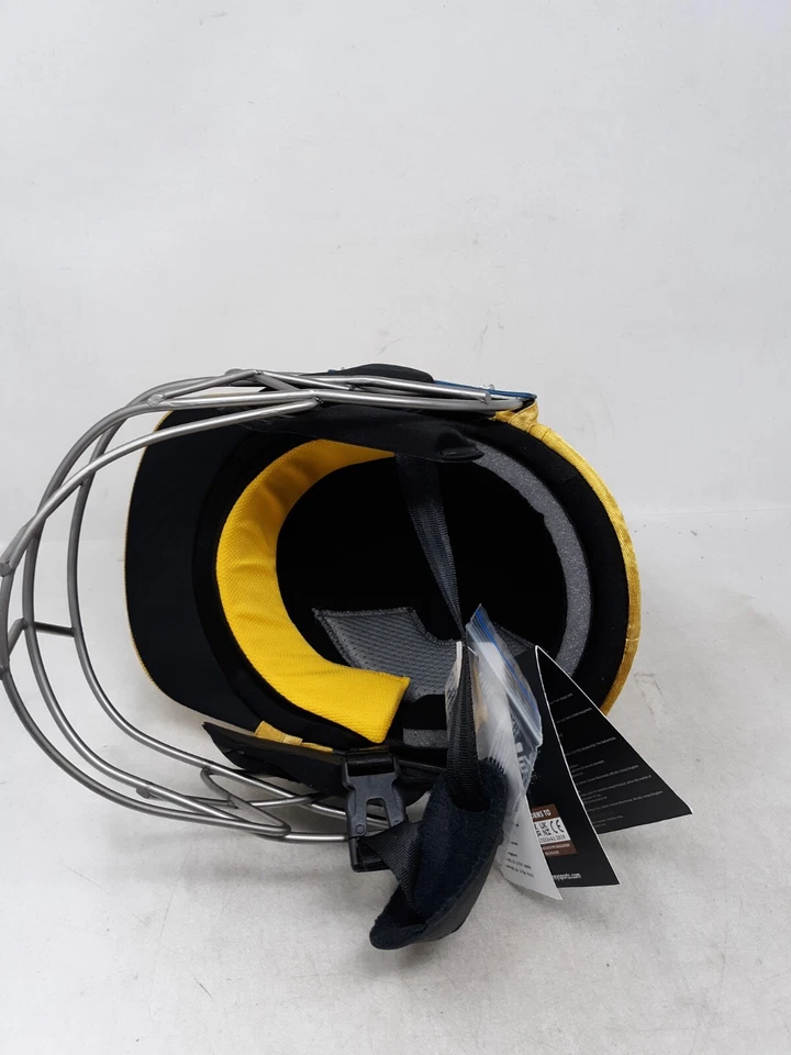 Shrey Cricket-Helmets Classic Steel Helmet Gold with Knight Emblem - Image 3 of 4