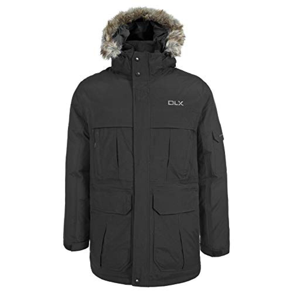 (TG. L) Trespass Highland - Giacca a Vento da Uomo, di Lusso, Uomo, Highland, Bl