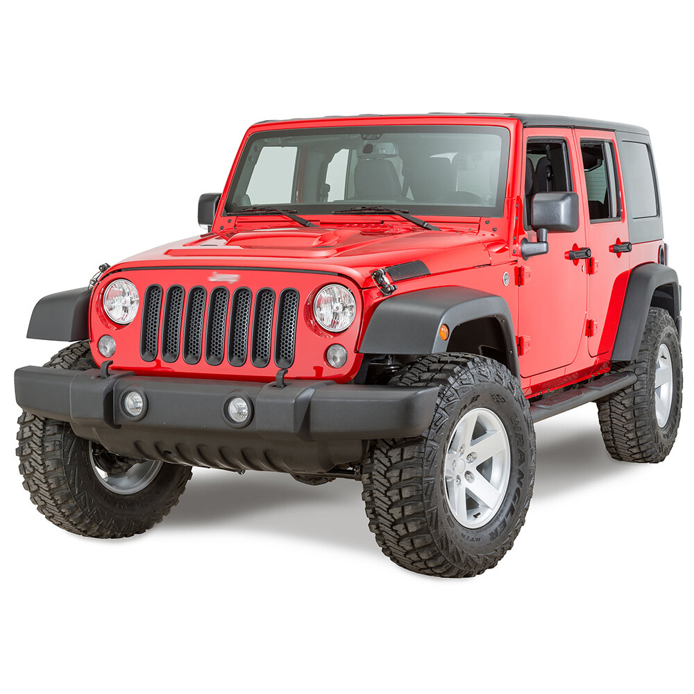 Textured Edition Models Front Bumper Cover Replace Fit For Jeep Wrangler 07-18