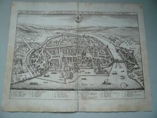 Konstanz, anno 1646, Merian Matth&auml;us, aus der Topographiae Sueviae, ORIGINAL