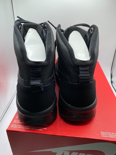 Nike Manoadome Mens Boots Triple Black Hiking Trail Work Shoes 844358-003 - Picture 4 of 4