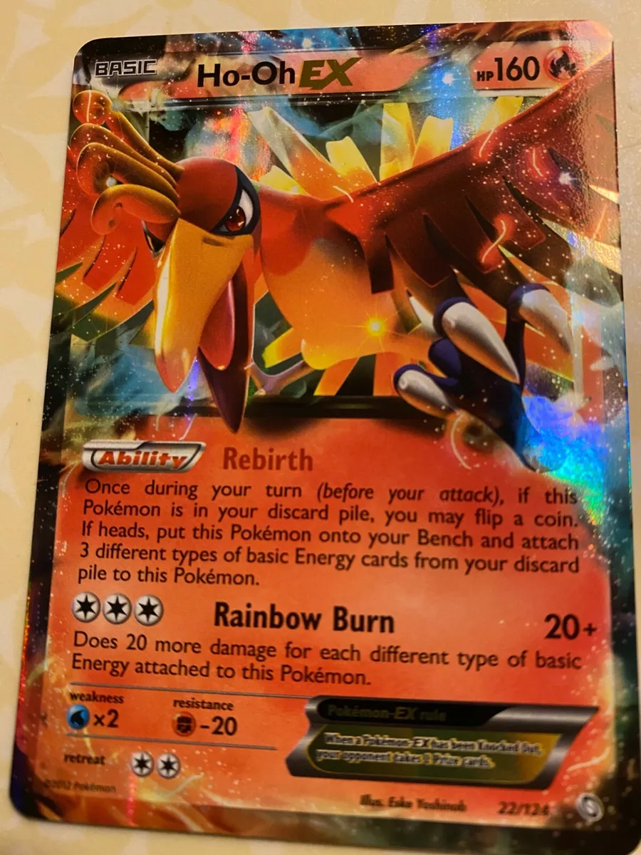 Ho-Oh EX - BW Dragons Exalted  Pokémon Trading Card Game Amino