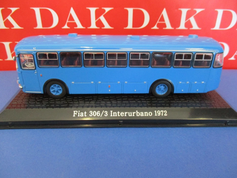 Die cast 1/72 Modellino Autobus Pullman Fiat 306-3 Interurbano 1972 - Immagine 2 di 4