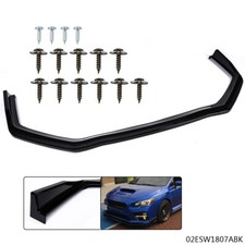 Front Bumper Body Lip 3pc Fit For 15-20 Subaru Wrx Sti Cs-style Painted Black Front Bumper Body Lip 3pc Fit For 15-20 Subaru Wrx Sti Cs-style Painted Black