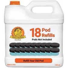 Philips Norelco Quick Clean, refill 18 pods from 1 Shaver Shebang Ultra bottles