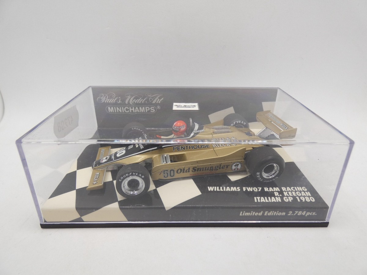 WILLIAMS FORD FW07B Alan Jones #27 1980 1/43 Minichamps F1 Formule 1 RARE EUR 139,90 - FR