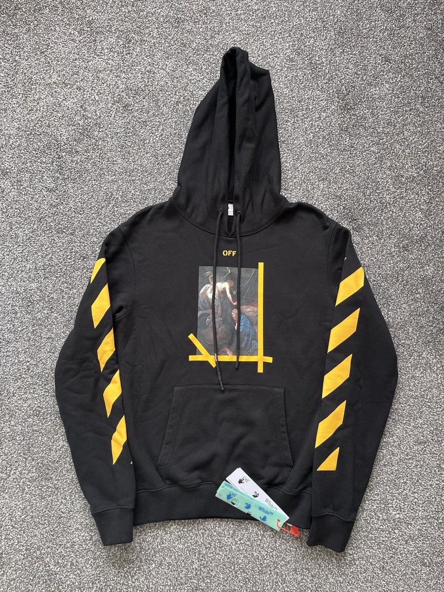 Off White Limited Edition Caravaggio Diagonal Hoodie UK