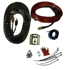 8 Gauge Amp Kit to Add a Second Amplifier to an existing system 100% Copper