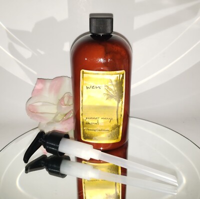 Wen Cleansing Conditioner Shampoo 16oz With PUMP Seasonal Scents