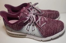 Nike Air Max Sequent 3 Burdeos Granate Zapatos Atléticos para Correr Para Mujer Talla 11.5 EC