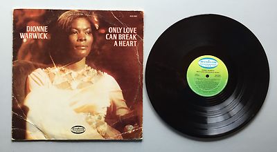 Ref1106 Vinyl 33 Upm Dionne Warwick Only Love Can Break A Heart