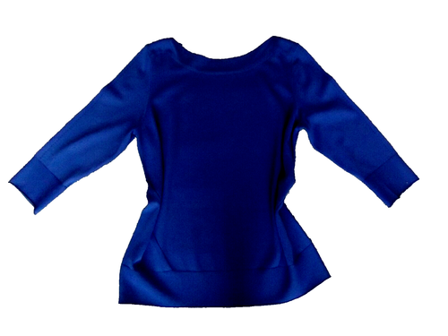 BAGUTTI COLLECTION Maglione Tunica Casacca Blu Sz.L ho Herno MaxMara Luisa Spa - Foto 10 di 12