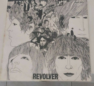 THE BEATLES REVOLVER PMCQ 31510 MEGA RARE PARLOPHONE MONO ITALY LP 