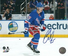 Autographed 8x10 ADAM CRACKNELL New York Rangers 8x10 Photo - w/ COA