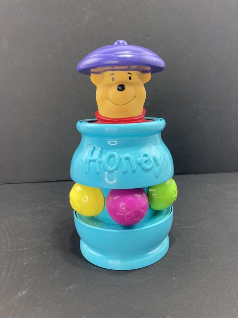 Vintage Disney Winnie The Pooh Spinning Honey Pot Pop-Up Baby Toy Mattel | eBay