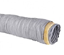 TUBO CONDOTTA PVC 10MT DOPPIA PARETE Ø 180 mm CONDIZIONAMENTO ARIA CALDA FREDDA