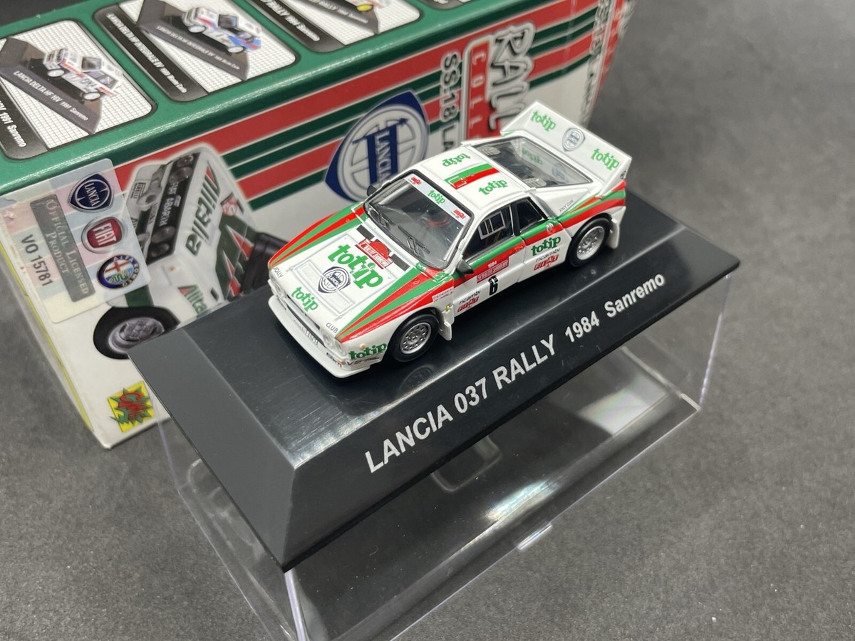 CM's 1/64 LANCIA 037 RALLY 1984 Sanremo #6 diecast model car