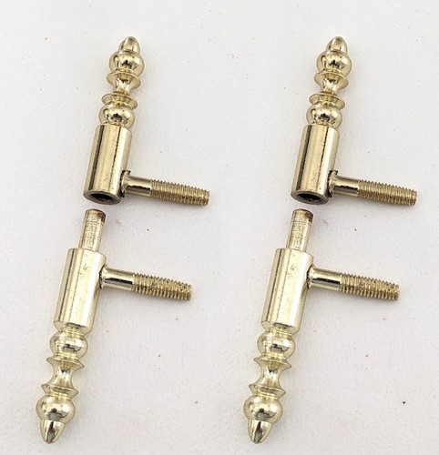 HETTICH Lot De 2 Charnières Universelles Laiton Pour Meuble, L.25 X