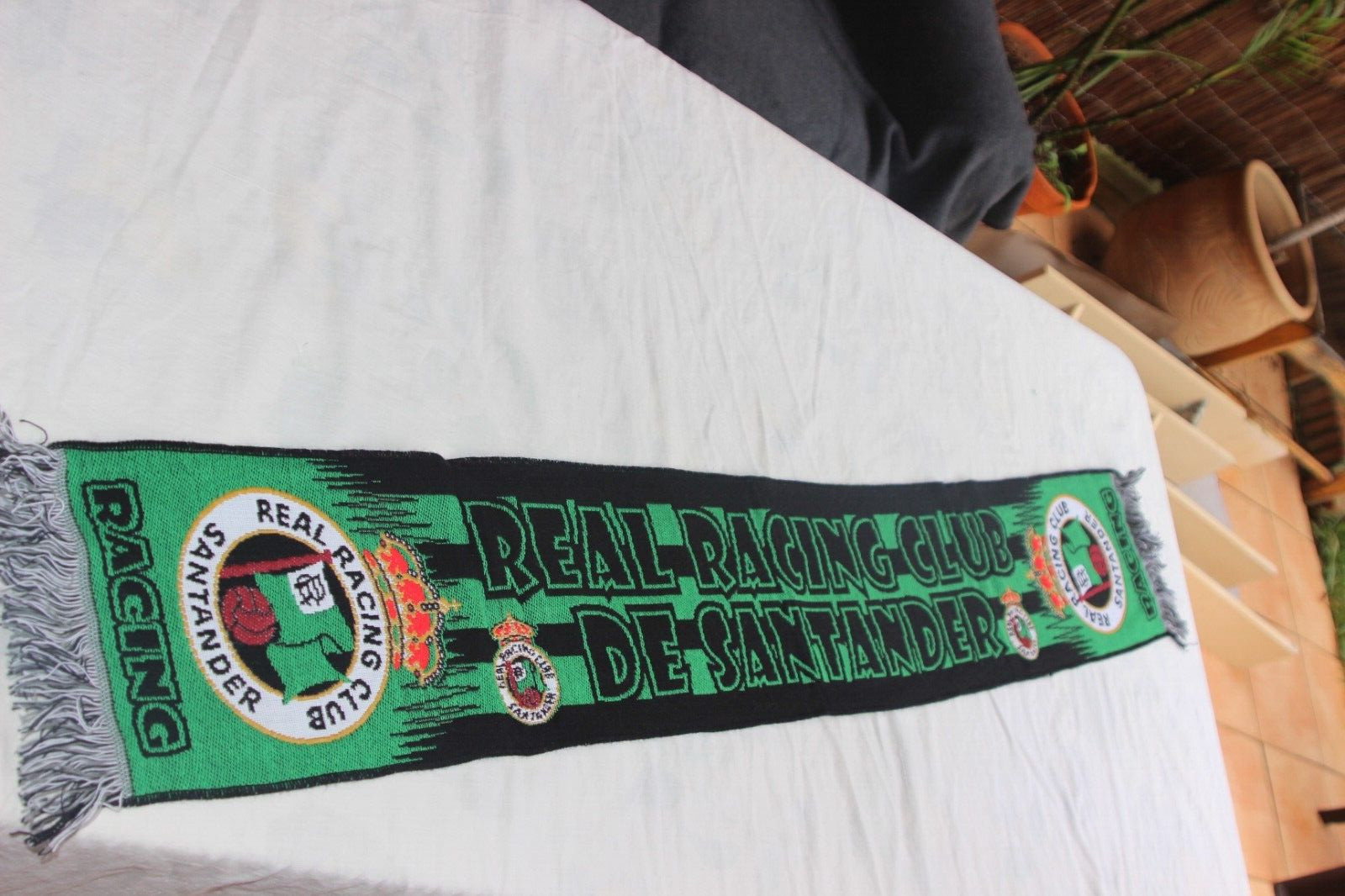 BUFANDA DE FUTBOL REAL RACING CLUB DE SANTANDER