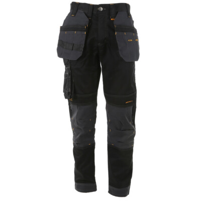 Dewalt Workwear Work Trousers Harrison Regular Fit Stretch Black