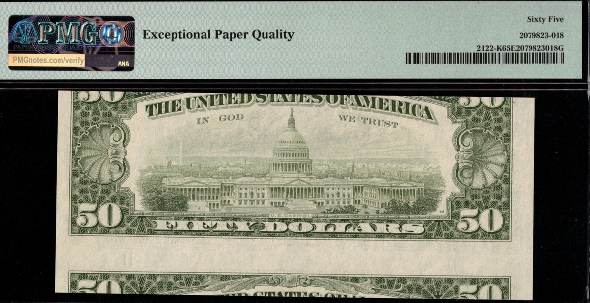 1985 $50 FRN 