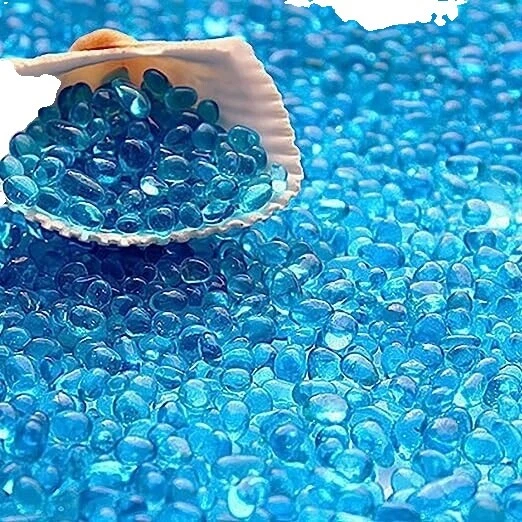 Guijarros de vidrio para todo tipo de agua decoraciones de acuario