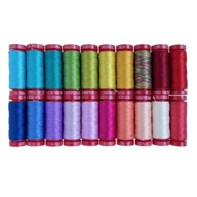 Foundations by Aurifil 100% Baumwollgarn ideal zum Nähen, Quilten, Patchwork