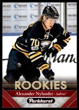 2017-18 Parkhurst RED Alexander Nylander Rookie Buffalo Sabres #253 R75