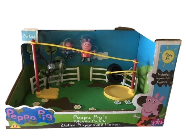 PEPPA PIG ZIPLINE ADVENTURE PLAYSET NEW TOY - NO USA TARIFFS | eBay