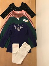 Gymboree, Cat  Jack, Carter's, Other, Girls Clothing Lot of 5 2 New Size 8