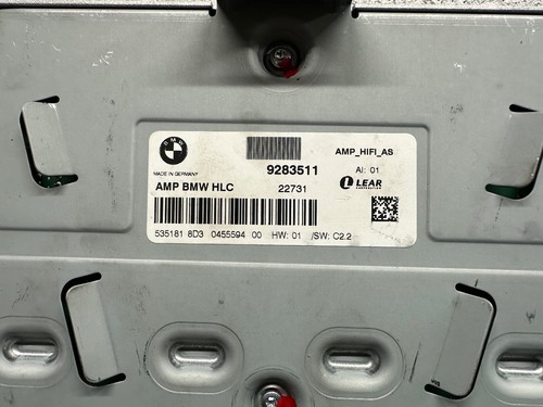 ⭐ Unidad de módulo de control amplificador de sonido de audio de alta fidelidad serie 3 BMW F30 12-18 OEM - Imagen 4 de 9