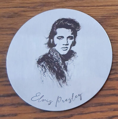 Elvis Presley Engraved Stainless Steel Under Bucket