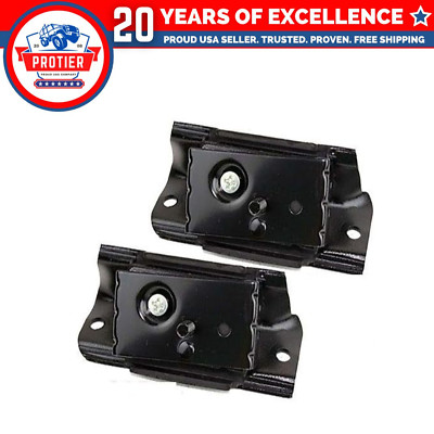 Fits 1987-1997 Ford F150/F250/F350 5.0L 5.8L Front Left & Right Motor Mount Set
