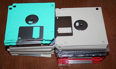  3.5'' FLOPPY DISKS Fujifilm IBM 2HD Lot of 40 NEW UNUSED Formatted