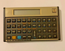Hewlett Packard HP 12C Financial Calculator w/Case -